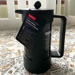 Bodum Bean Sustainable French Press Coffee Maker, 34 Ounce